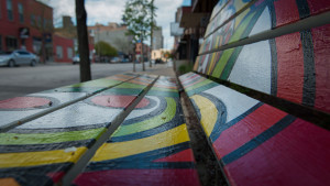 public art bench